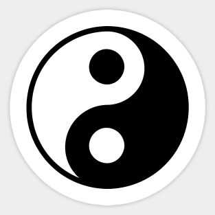 Yin Yang Sticker